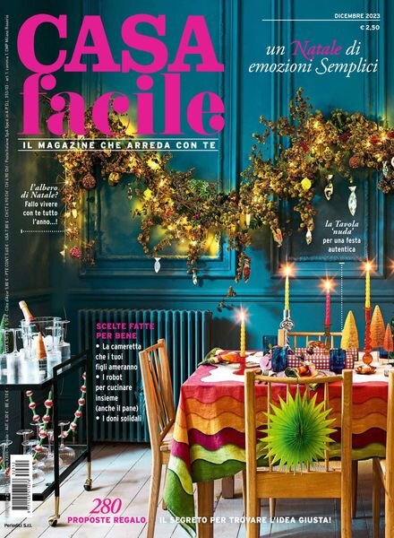 CasaFacile – Dicembre 2023 Cover
