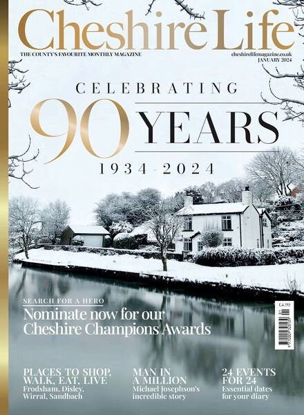 Cheshire Life – January 2024 Cover