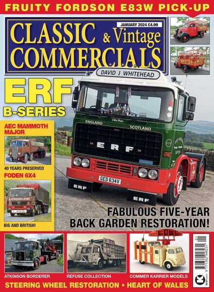 Classic & Vintage Commercials – January 2024 Cover