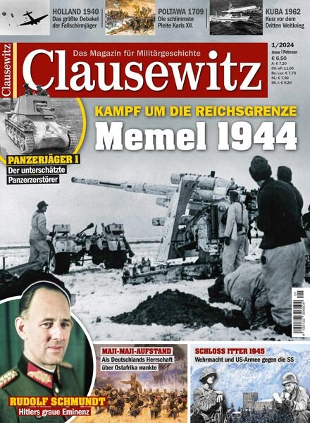 Clausewitz – Januar 2024 Cover