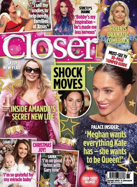 Closer UK – Issue 1088 – 23 December 2023 Cover