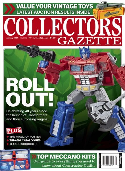 Collectors Gazette – January 2024 Cover