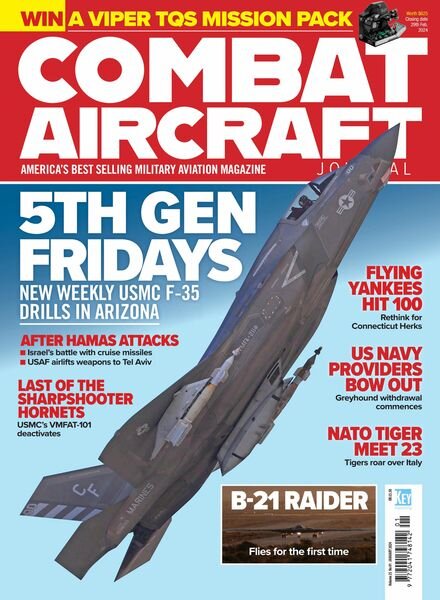Combat Aircraft – January 2024 Cover