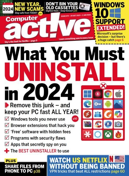 Computeractive – Issue 673 – 20 December 2023 Cover