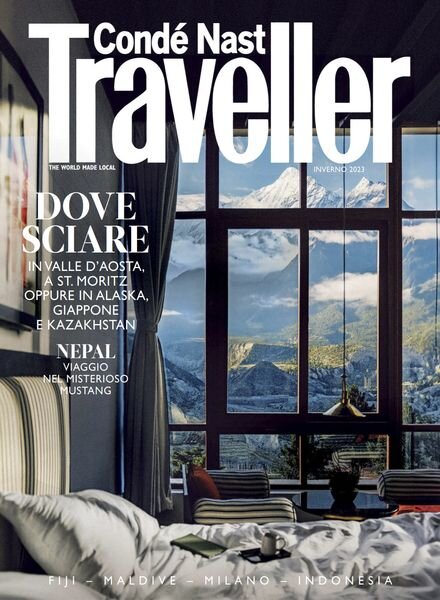 Conde Nast Traveller Italia – Inverno 2023 Cover