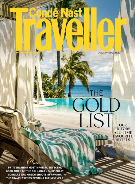 Conde Nast Traveller UK – January-February 2024 Cover