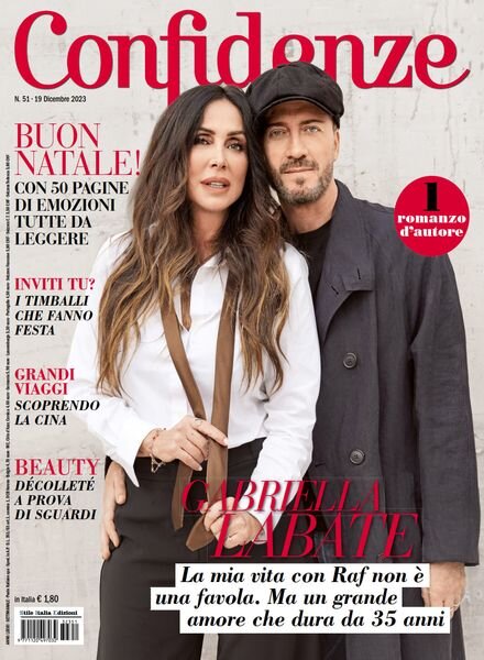 Confidenze – 19 Dicembre 2023 Cover
