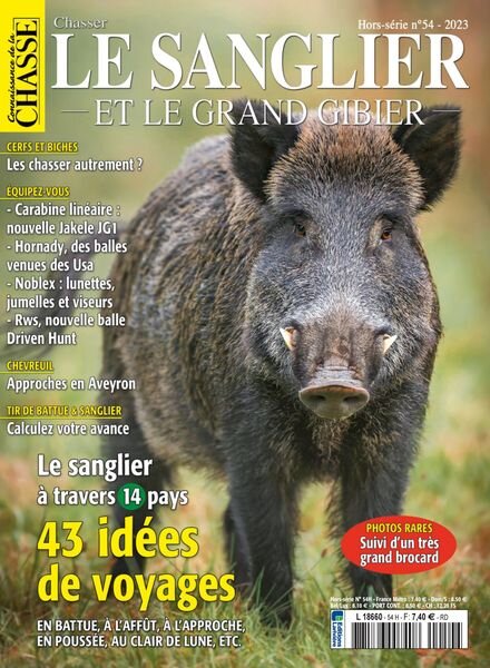 Connaissance de la Chasse – Hors-Serie – N 54 2023 Cover