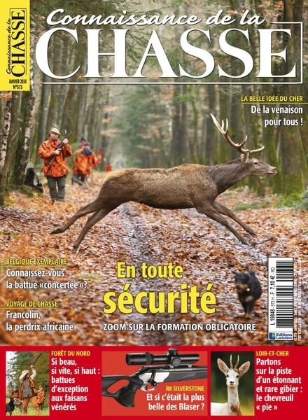 Connaissance de la Chasse – Janvier 2024 Cover