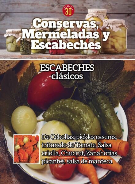 Conservas mermeladas y escabeches – Diciembre 2023 Cover