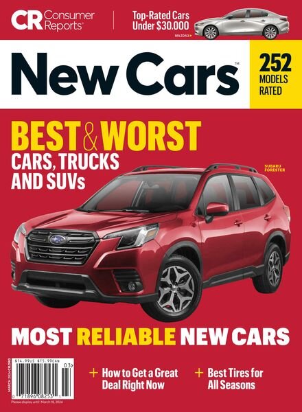 Consumer Reports Cars & Technology Guides – March 2024 Cover
