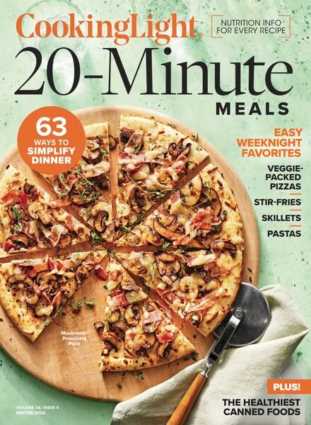 Cooking Light – Winter 2024 Cover