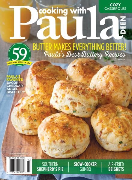 Cooking with Paula Deen – January-February 2024 Cover