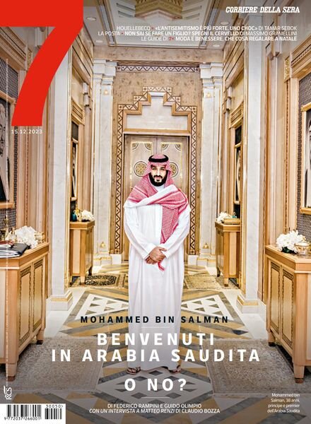 Corriere della Sera Sette – 15 Dicembre 2023 Cover