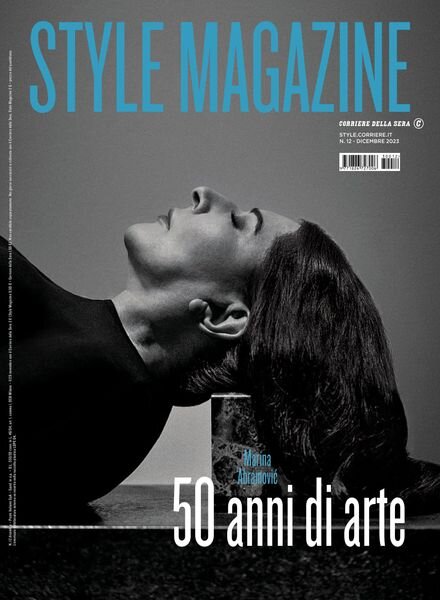 Corriere della Sera Style – 29 Novembre 2023 Cover