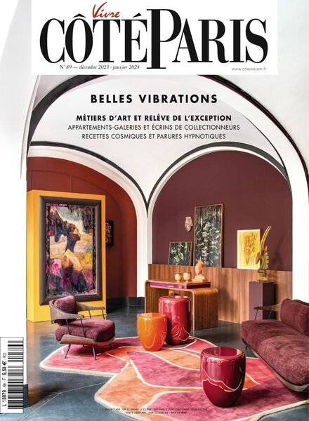 Cote Paris N89 – Decembre 2023 – Janvier 2024 Cover