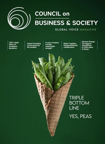 Council on Business & Society Global Voice – Issue 28 – Winter 2023-2024 Cover