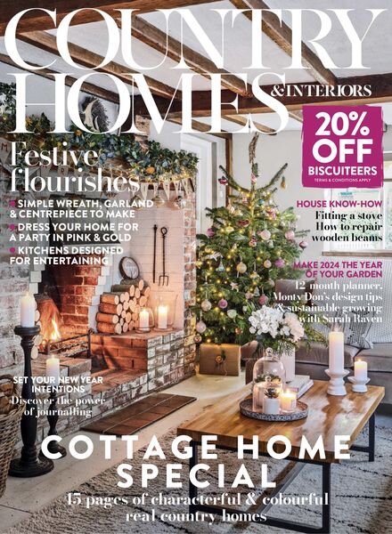Country Homes & Interiors – January 2024 Cover