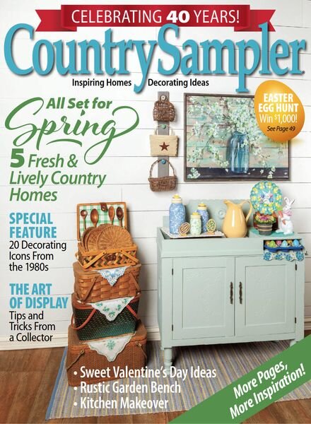 Country Sampler – Spring 2024 Cover
