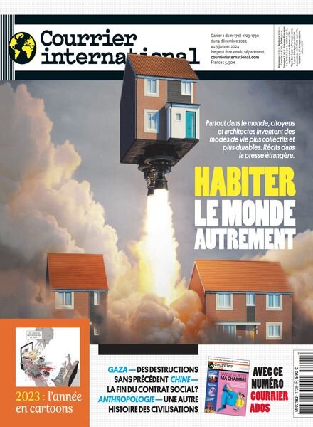 Courrier International – 14 Decembre 2023 Cover