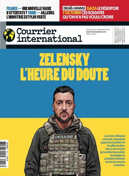 Courrier International – 7 Decembre 2023 Cover