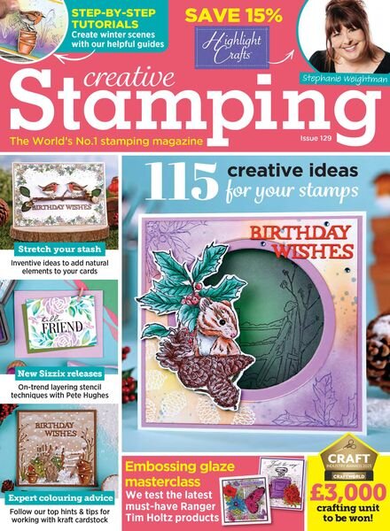 Creative Stamping – Issue 129 – 7 December 2023 Cover