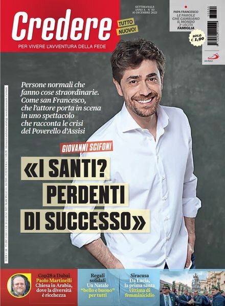 Credere – 10 Dicembre 2023 Cover