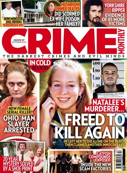Crime Monthly – Issue 57 – December 2023 Cover