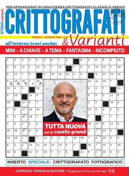 Crittografati & Varianti – Gennaio 2024 Cover