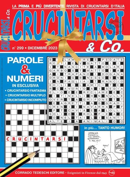Crucintarsi & Co – Dicembre 2023 Cover