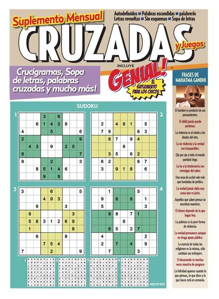 Cruzadas y Genial! – Diciembre 2023 Cover