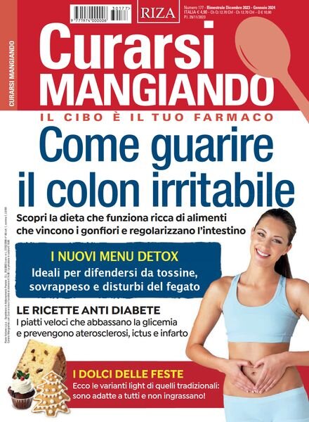 Curarsi Mangiando – Dicembre 2023 – Gennaio 2024 Cover