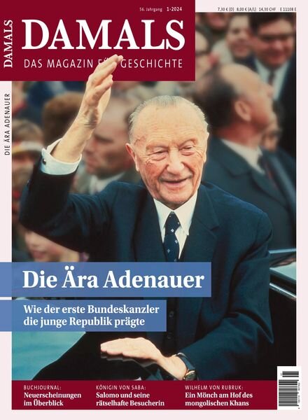 Damals – Januar 2024 Cover