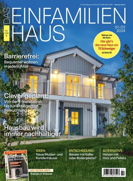 Das Einfamilienhaus – Januar-Februar 2024 Cover