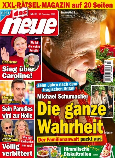 Das Neue – 16 Dezember 2023 Cover