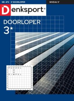 Denksport Doorloper 3 – 21 December 2023