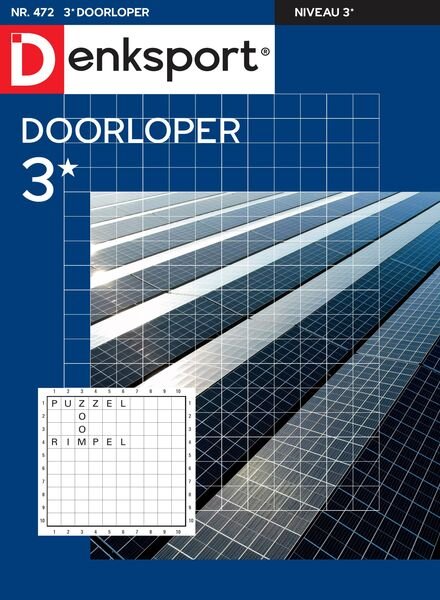 Denksport Doorloper 3 – 21 December 2023 Cover