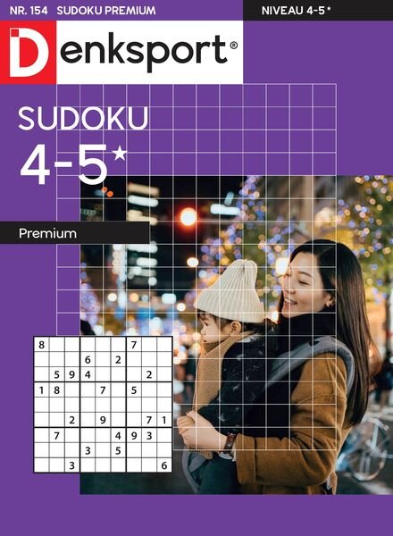 Denksport Sudoku 4-5 premium – 22 December 2023 Cover