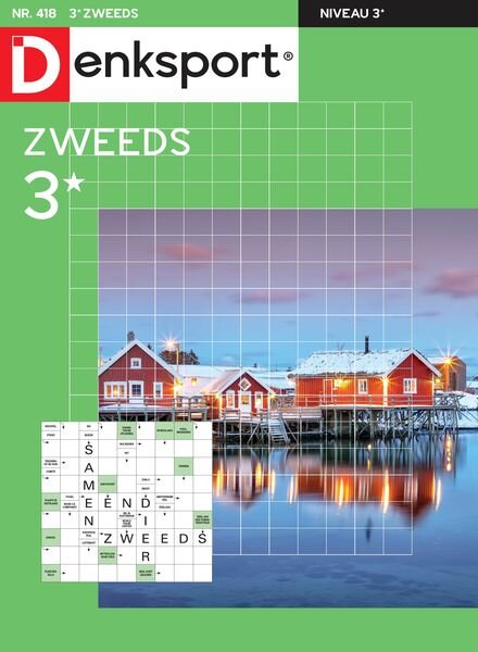 Denksport Zweeds 3 – 22 December 2023 Cover