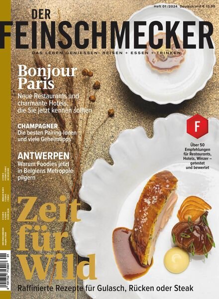 Der Feinschmecker – Januar 2024 Cover