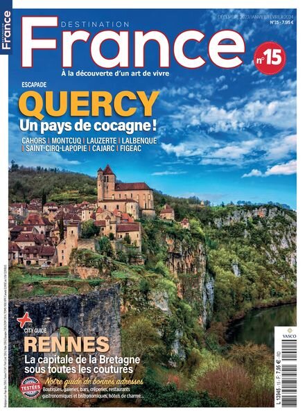 Destination France – Decembre 2023 – Janvier-Fevrier 2024 Cover