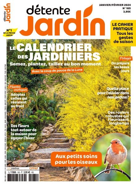 Detente Jardin – Janvier-Fevrier 2024 Cover