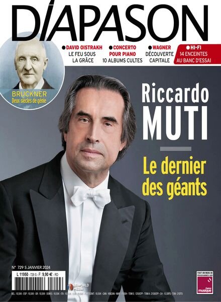 Diapason – Janvier 2024 Cover