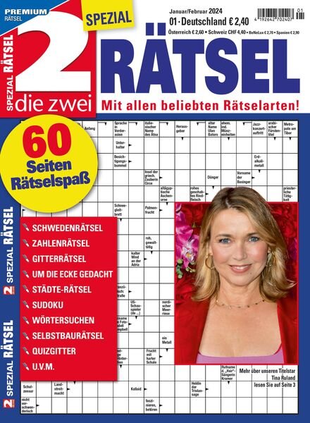 Die 2 Spezial Ratsel – Januar 2024 Cover