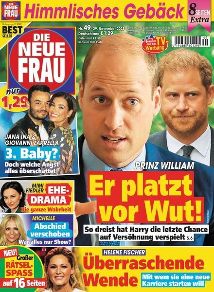 Die Neue Frau – 29 November 2023 Cover