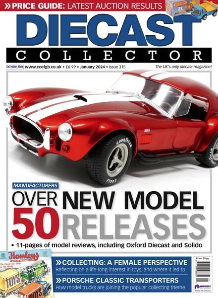 Diecast Collector – January 2024 Cover