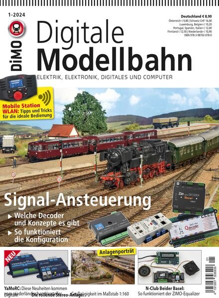 Digitale Modellbahn – N 1 2024 Cover