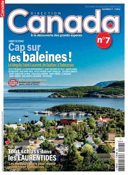 Direction Canada – Decembre 2023 – Janvier-Fevrier 2024 Cover