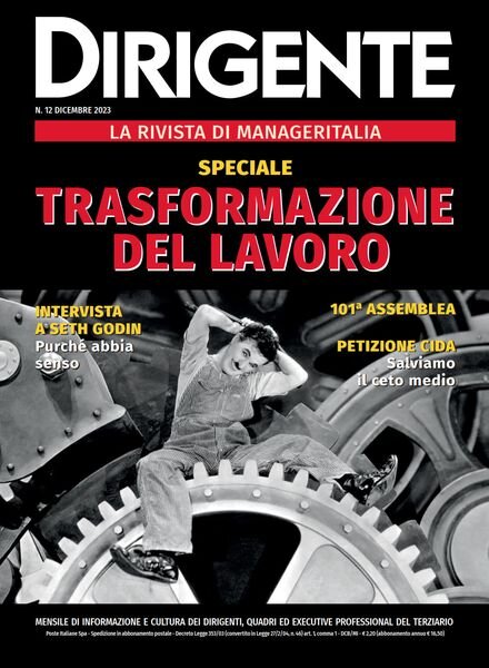Dirigente – Dicembre 2023 Cover