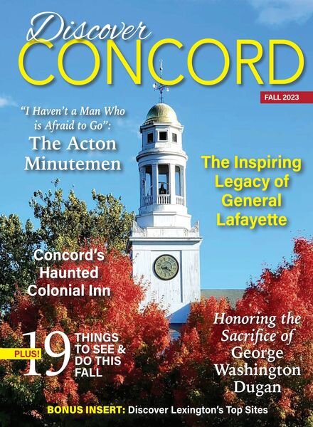 Discover Concord – Fall 2023 Cover